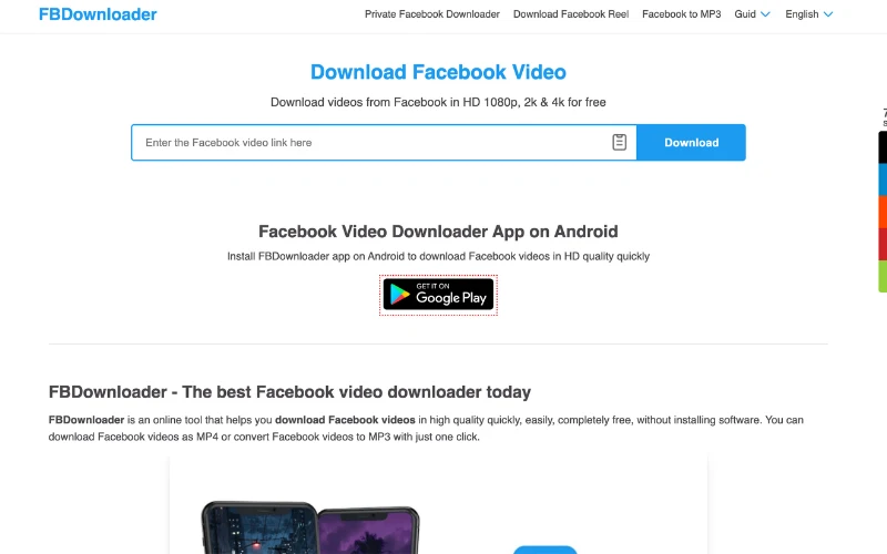 best facebook video downloader for pc free