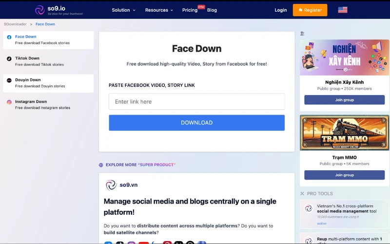 how to download videos from facebook to computer for free