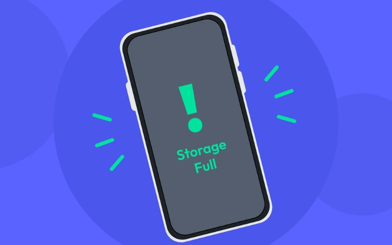 Device storage being full is a common cause of the Instagram video not saving error