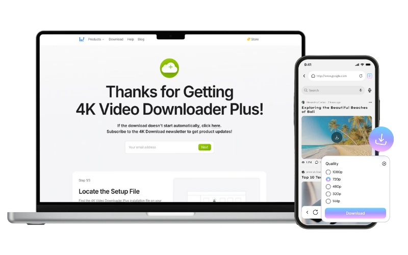 download Facebook videos to a phone