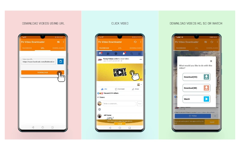 Download Facebook Videos on Phone