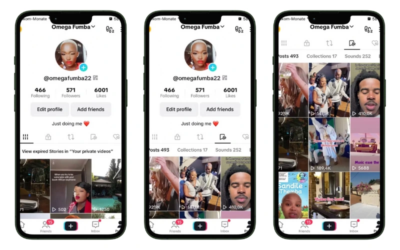 can anyone see my tiktok favorites