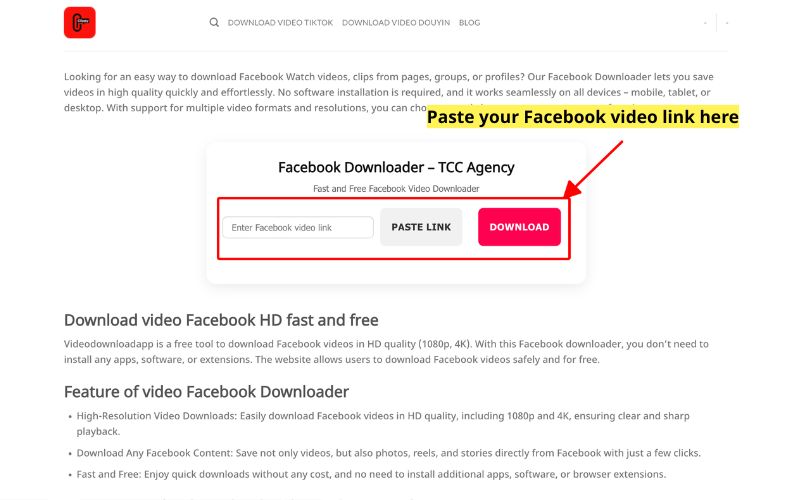 Facebook Downloader