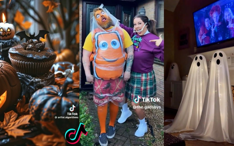 funny halloween tiktoks
